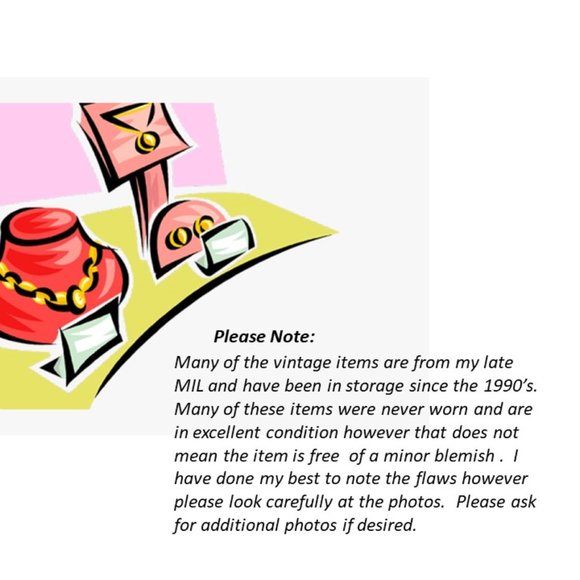 Vintage Silver Tone Wide Hoop Earrings - Picture 6 of 6